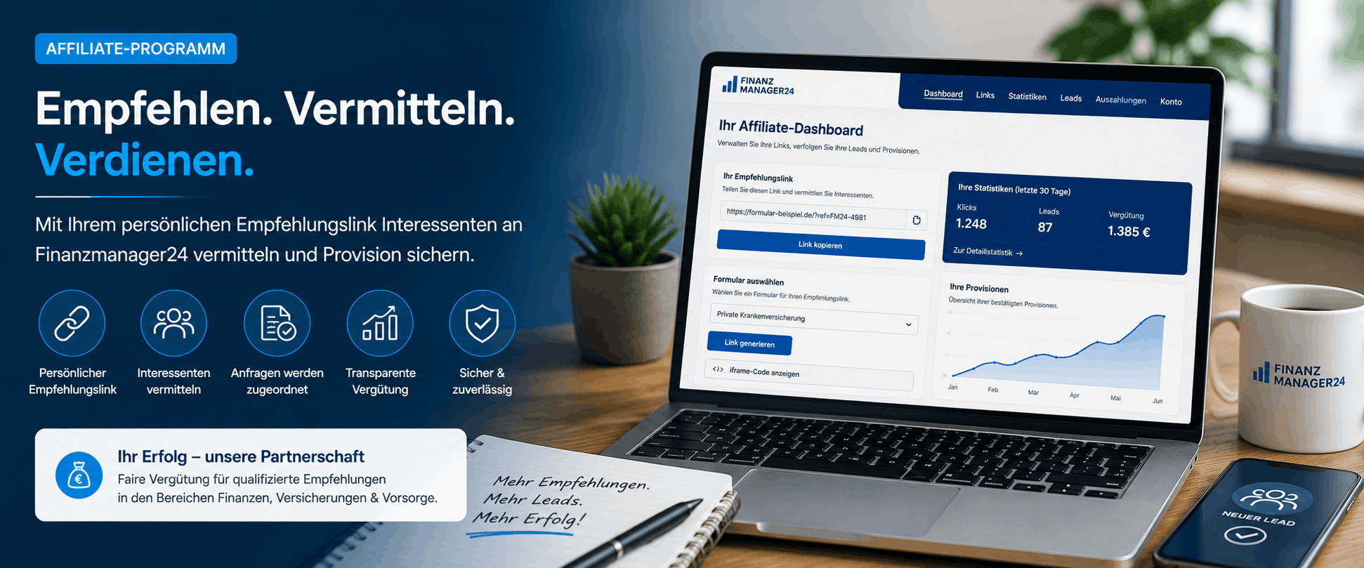 Affiliate-Programm von Finanzmanager24